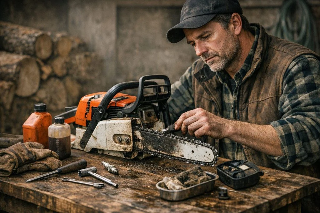 comment entretenir tronçonneuse